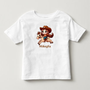 Cute Future Cowgirl Toddler T-Shirt