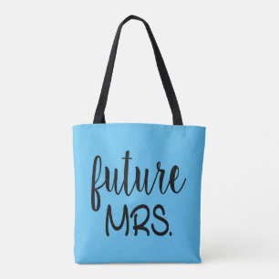 Cute Future Mrs Wedding, Bridal Shower Bride Gift Tote Bag