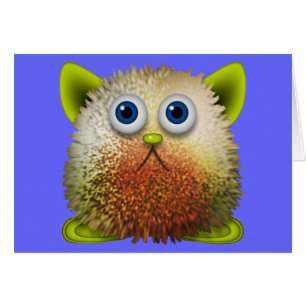 Cute Fuzzy Cartoon Character Art for All