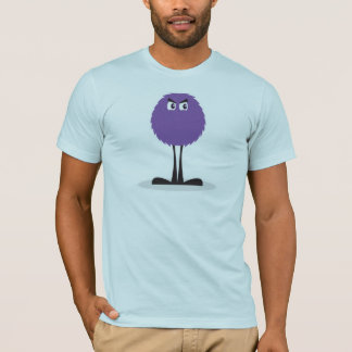 cute fuzzy purple monster T-Shirt