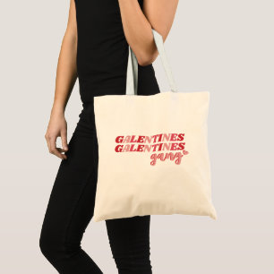 Cute Galentines Gang BFF Tote Bag