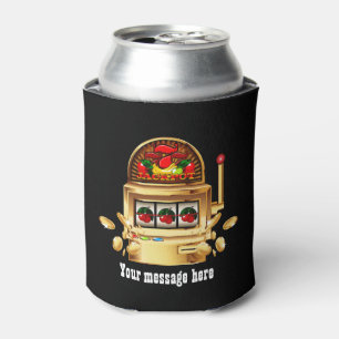 Cute Gambling slot machine party Can Cooler