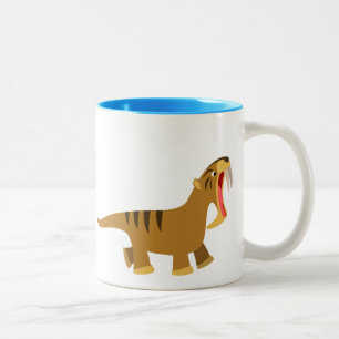 Cute Gaping Mouth Thylacosmilus Mug