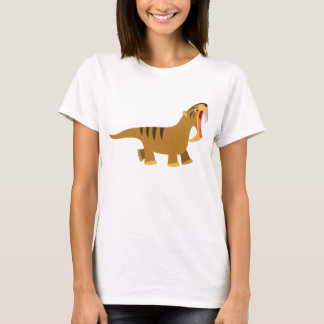 Cute Gaping Mouth Thylacosmilus Women T-Shirt