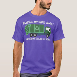 Cute Garbage Truck Design For Men Dad Trash Truck T-Shirt