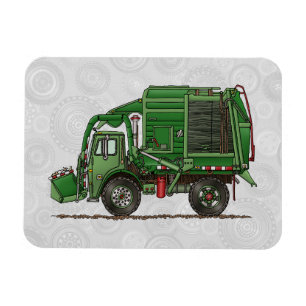 Cute Garbage Truck Trash Truck Magnet