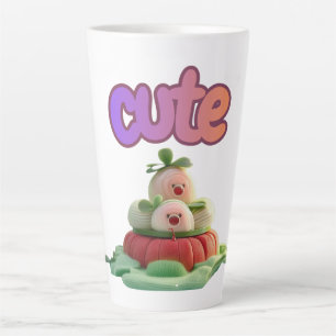 Cute Garden Delights Latte Mug