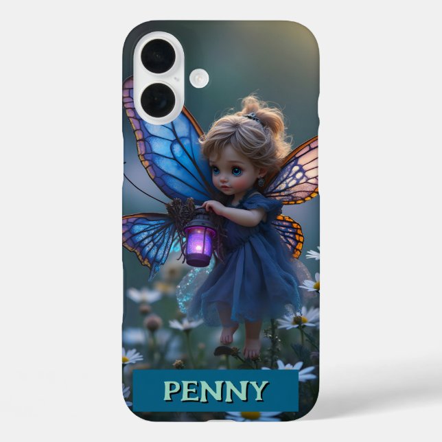 Cute Garden Fairy Whimsical Enchanted Nature Gift Case-Mate iPhone Case (Back)