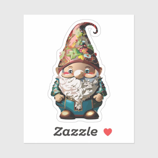 Cute Garden Gnome (Sheet)