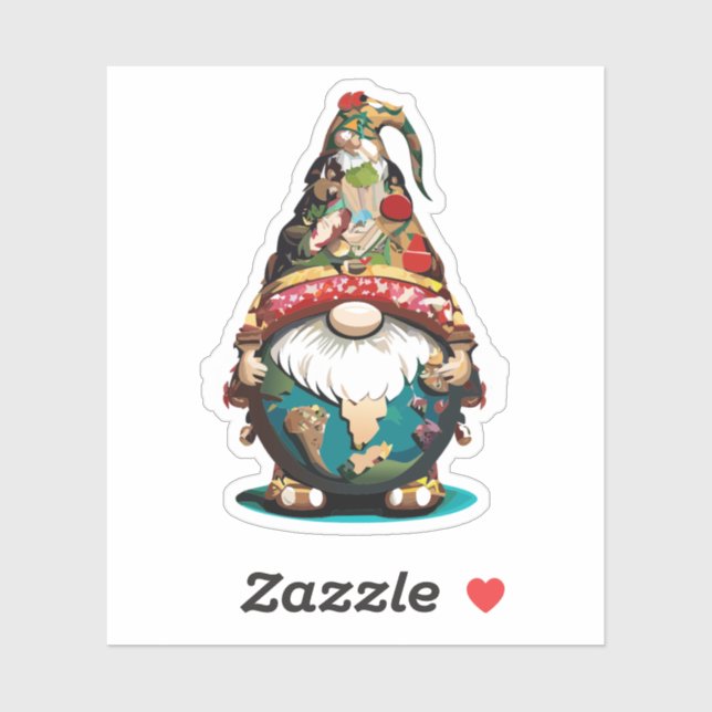 Cute Garden Gnome (Sheet)