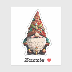 Cute Garden Gnome Sticker