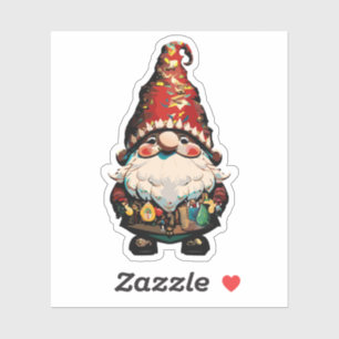 Cute Garden Gnome Sticker