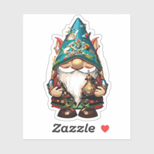 Cute Garden Gnome Sticker