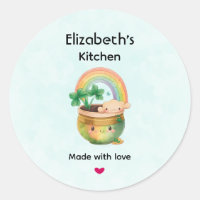 Cute Garden Planter with Rainbow & Clover Kitchen