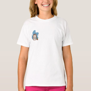 Cute Gardening Hedgehog Kids T-Shirt