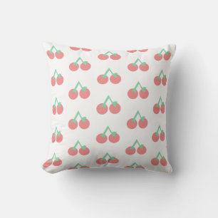 Cute Gardening Spring Cherries Cushion