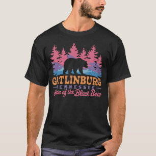 Cute Gatlinburg Tennessee Bear Great Smoky T-Shirt