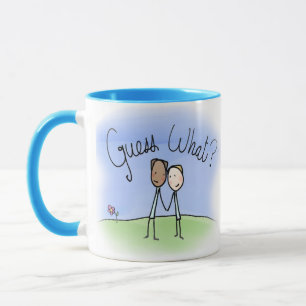 Cute Gay Couple Guess What Mug