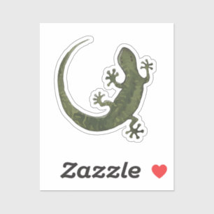 Cute gecko illustration