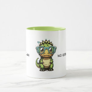 Cute Geek Dinosaur Mug