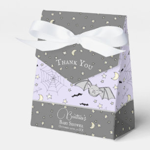 Cute Gender Neutral Baby Bats Halloween & Fall Favour Box