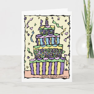 Cute Gender Neutral Unisex Happy Birthday for Kids Card