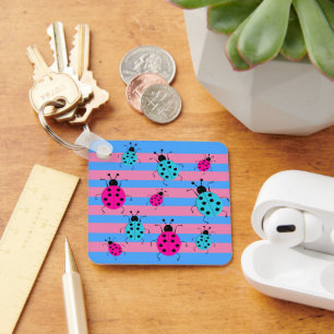 Cute Gender Reveal Ideas. Key Ring