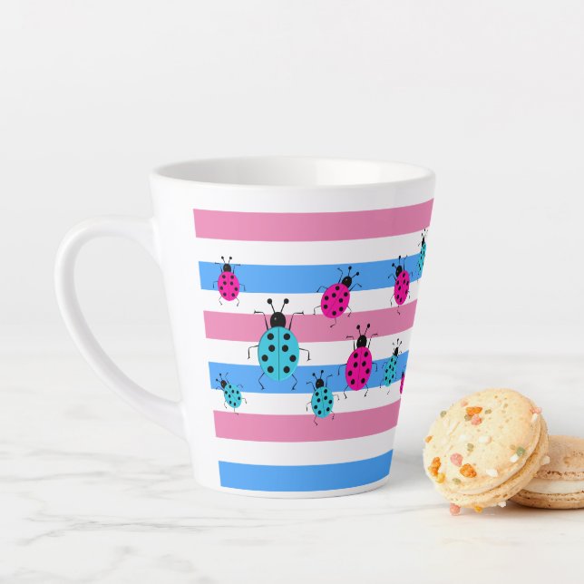 Cute Gender Reveal Ideas,  Latte Mug (In Situ)