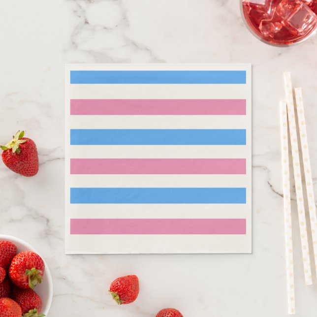 Cute Gender Reveal Ideas,  Napkin (Insitu)