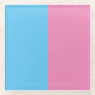 Cute Gender Reveal Ideas, paper coaster