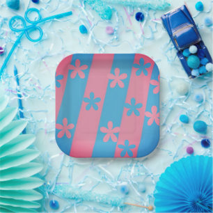 Cute Gender Reveal Ideas, Paper Plates