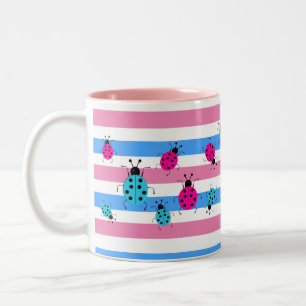 Cute Gender Reveal Ideas,    Two-Tone Coffee Mug