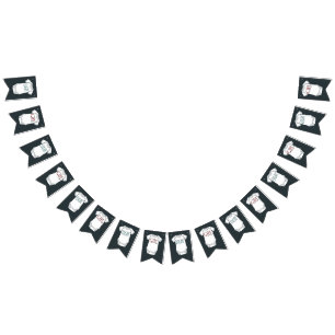 Cute Gender Reveal Party Bunting Flags