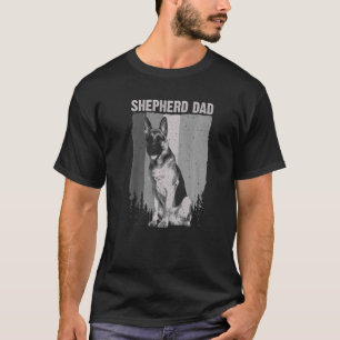 Cute German Shepherd Dad For Men Father Dog Pet An T-Shirt