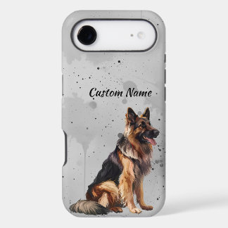 Cute German Shepherd Dog Pet Custom Name
