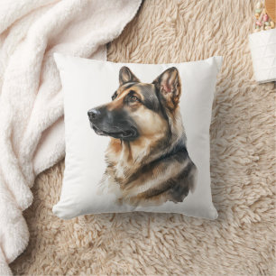 Cute German Shepherd Gift Puppy Dog Cushion