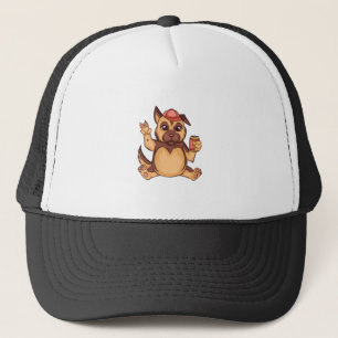Cute German Shepherd Puppy Trucker Hat