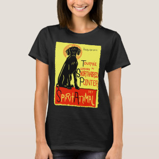 Cute German Shorthaired Pointer Dog Art German Poi T-Shirt