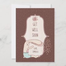 Cute Get Well Bunny
