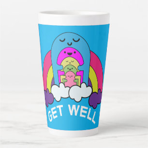 Cute Get Well Cute Hugs Children Sweet Throw Latte Mug
