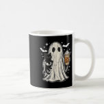 Cute Ghost And Cat, Cute Halloween Ghosts  Coffee Mug<br><div class="desc">Cute Ghost And Cat,  Cute Halloween Ghosts</div>