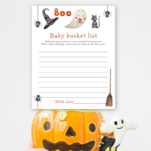 Cute ghost - Baby bucket list