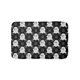 Cute Ghost Blob Design  Bath Mat