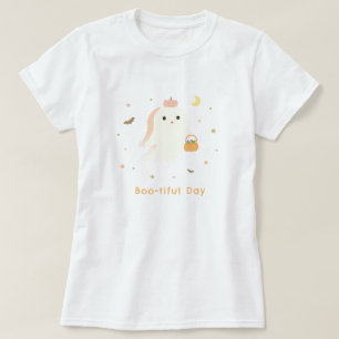 Cute Ghost Boo-tiful Day T-Shirt