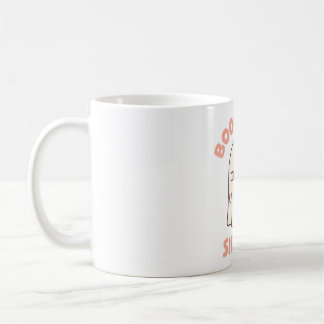 Cute Ghost BooBastic Side Eye Funny Coffee Mug