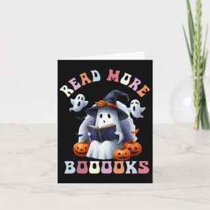 Cute Ghost Book Read More Books Funny Teachers Hal Card