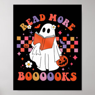 Cute Ghost Book Read More Books Funny Teachers Hal Poster