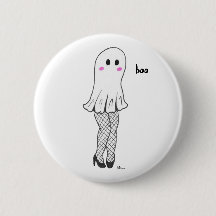 Cute Ghost Button