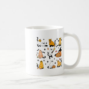 Cute Ghost Cat Funny Halloween Outfit Costumes Bla Coffee Mug