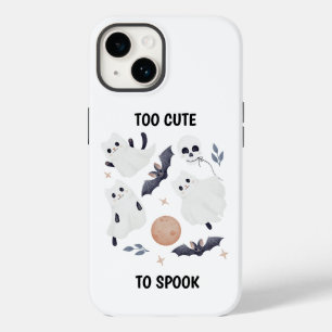 Cute Ghost Cat Halloween Too Cute To Spook Case-Mate iPhone 14 Case